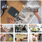 NUTRI FIT Digital Food Scale, 11lb Kitchen Scale Digital Weight, Cooking Scale for Food Ounces and Grams, 4 Units with 0.1oz/1g Precision, LCD Display with Tare Function - Image 8