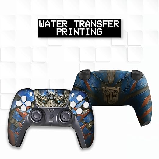 Optiimus Priime Custom PS-5 Controller Wireless compatible with Play-Station 5 Console by BCB Controllers | Proudly Customized in USA with Permanent HYDRODIP (NOT JUST A SKIN)(MODDED) - Image 4