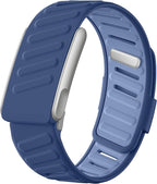 Getino Sport Band Compatible with Whoop 5.0 Bands One, Peak and Life/MG, Breathable Waterproof Silicone Adjustable Replacement Accessories Strap for Whoop Band 5.0 Fitness Activity Tracker, NavyBlue by Getino