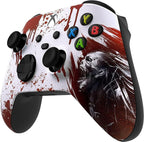 Custom Controllerzz Wireless Controller for Microsoft Xbox Series X/S & Xbox One - Custom Soft Touch Feel - Custom Series X/S Controller (X/S Bloody Zombie) - Image 4