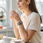Magnetic Braided Stretchy Loop - Compatible with Apple Watch Band 42mm 46mm 40mm 41mm 44mm 45mm 38mm Ultra 3/2 49mm Women Men,Elastic Woven Fabric Nylon Strap for iWatch 11 10 9 8 7 6 5 4 3 SE Ultra - Image 8