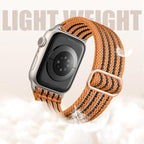 Braided Stretchy Band Compatible with Apple Watch Bands 38mm 40mm 41mm 42mm 44mm 45mm 46mm 49mm for Women Men, Adjustable Nylon Solo Loop Elastic Straps for iWatch Series 10 9 8 7 6 5 4 3 2 1 SE Ultra - Image 4