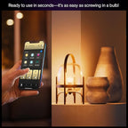 Philips Hue Smart LED A19 Bulb 1-Pack, White & Color Ambiance, E26 Base, 7.2W, Full Spectrum Light 1000K-20000K, 810 Lumens, Dimmable, Works with Alexa, Google, & Apple Home - Image 7