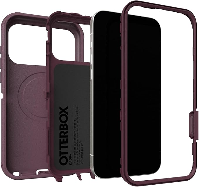 OtterBox iPhone 17 Pro Max Defender Pro Series Case - Purple Mystery - Tough, Rugged & Durable iPhone Case, Snaps on MagSafe - Image 4