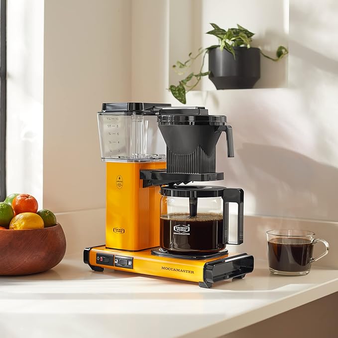 Technivorm Moccamaster 53942 KBGV 10-Cup Coffee Maker Yellow Pepper, 40 Ounce, 1.25l - Image 10