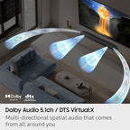 Samsung B-Series Soundbar HW-B750F 5.1 ch Subwoofer (2025 Model) Voice Enhance Mode, Q-Symphony, Adaptive Sound - Image 7