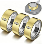 3 Pack Ring Cover Compatible with Oura Ring Gen 4/Oura Ring Gen 3 Horizon/Heritage-Size 11,Support Charging with Cover on,Anti-Scratch Ultra-Thin TPU Ring Protector for Men Women,Gold*3 by Vigamen