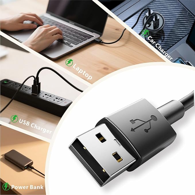 Charger for Oura Ring Gen3 - Size 12 - Fast Charging Dock with USB-C Cable Compatible with Oura Ring Gen3 | Full Battery Charge in 60-90 Minutes - Black - Image 4