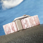 Lightweight Resin Band For Apple Watch Series 11 10 9 8 7 6 5 4 3 2 1 SE 3 2 Ultra 3 2, Fashion Adjustable Replacement Strap for iWatch Bands 38mm 40mm 41mm 42mm 44mm 45mm 46mm 49mm for Women Men - Image 5