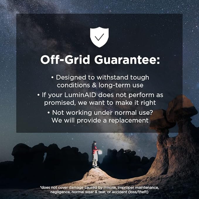 LuminAID Solar Camping Lantern - Inflatable LED Lamp Perfect for Camping, Hiking, Travel and More - Emergency Light for Power Outages, Hurricane, Survival Kits - As Seen on Shark Tank - Image 5