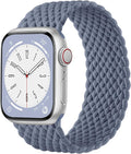 Zedoli Braided Solo Loop Bands Compatible with Apple Watch Band 38mm 40mm 41mm 42mm 44mm 45mm 46mm 49mm Women Men, Stretchy Nylon Sport Elastic Strap for iWatch Series 11 10 9 8 7 6 5 4 3 2 1 SE Ultra by HOME
