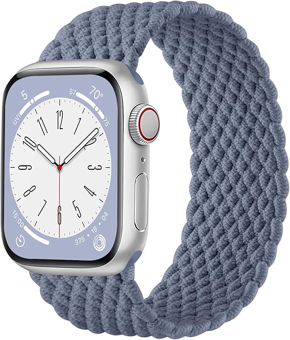 Zedoli Braided Solo Loop Bands Compatible with Apple Watch Band 38mm 40mm 41mm 42mm 44mm 45mm 46mm 49mm Women Men, Stretchy Nylon Sport Elastic Strap for iWatch Series 11 10 9 8 7 6 5 4 3 2 1 SE Ultra by HOME
