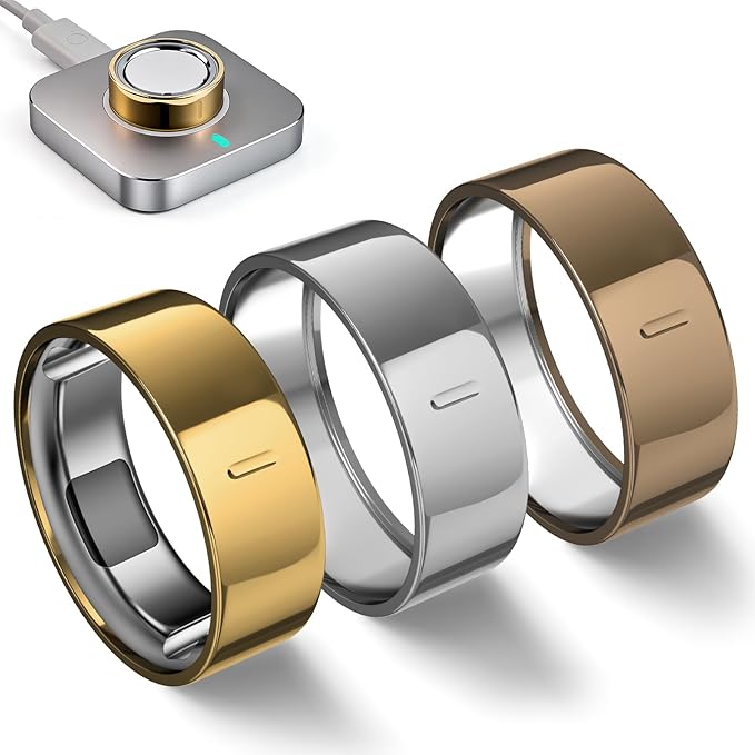 High-Gloss Plated Covers Compatible with Oura Ring Gen 4/Oura Gen 3 Cover, Anti-Scratch Ultra-Thin TPU Ring Protector Case Accessories for Women Men - Not for Oura 4 Ceramic by BandRain