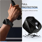 Tensea [3PCS for Apple Watch Screen Protector Case Series 11/10 42mm Accessories, iWatch Protective Face Cover for Women Men, Tempered Glass Film Hard Bumper for iPhone Watch 42 mm - Image 4