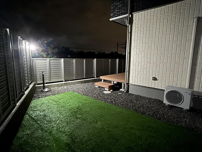 intelamp Solar Outdoor Lights,6000mAh Motion Sensor with Dual Sensors,Waterproof Solar Flood Lights 270°Wide Angle for Outside with 3 Modes - Image 8