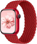Braided Solo Loop for Apple Watch Band 40mm 42mm 41mm 38mm 44mm 46mm 45mm Ultra/3 2 49mm Men/Women,Stretchy Nylon Sport wristband Strap for iWatch Bands Series 11/10/9/8/7/6 5/4/3/SE 40 44 42 45 46 mm by DMVEIMAL
