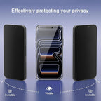 Ailun 3 Pack for iPhone 17 Pro Max Privacy Screen Protector [6.9 inch]+ 3 Pack Camera Lens Protector with Installation Frame,Dynamic Island Compatible,Anti Spy Tempered Glass[9H Hardness]-HD - Image 2