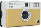 Kodak EKTAR H35 Half Frame Film Camera, 35mm, Reusable, Focus-Free, Lightweight, Easy-to-Use (Sand) (Film & AAA Battery are not Included) - Image 2