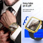 Goton Waterproof Case Compatible for Apple Watch Series 11/10 Screen Protector 42mm, Hard Bumper with Tempered Glass for iWatch 11 Cover 42 mm - Image 7