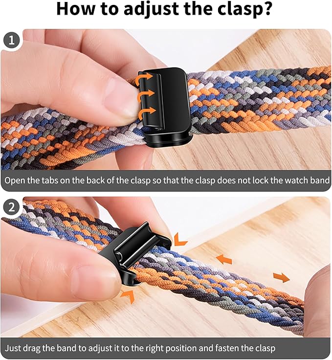 Qimela Sport Loop Compatible with Apple Watch Band 38mm 40mm 41mm 42mm 44mm 45mm 46mm 49mm for Women Men,Magnetic Strap Stretchy Braided Wristband for iWatch Series 11 10 9 8 7 6 5 4 SE Ultra 3 2 1 - Image 6