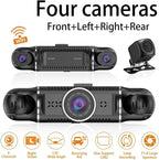 Front and Rear Dash Camera, 1080P Full HD Front&Rear Dash Cam, Built-in Wireless Wi-Fi, HD Night Vision Dual Video Recording, Motion Detection (Upgraded Triple Cameras) - Image 7