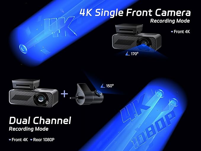 pelsee P1DUO Dash Cam with Hardwire Kit - Image 2
