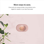 Google Nest Thermostat - Smart Thermostat for Home - Programmable Wifi Thermostat - Snow - Image 9