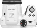 Kodak PIXPRO AZ405-WH 20MP Digital Camera 40X Optical Zoom 24mm Wide Angle Lens Optical Image Stabilization 1080P Full HD Video 3" LCD Vlogging Camera (White), Full Frame - Image 5