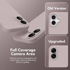 Magnetic for iPhone 17 Case, Compatible with MagSafe, [Full Camera Protection][Screen Protector] Silicone Shockproof Protective Phone Case for iPhone 17 6.3", Hazel - Image 8
