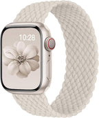 Braided Solo Loop for Apple Watch Band 40mm 42mm 41mm 38mm 44mm 46mm 45mm Ultra/3 2 49mm Men/Women,Stretchy Nylon Sport wristband Strap for iWatch Bands Series 11/10/9/8/7/6 5/4/3/SE 40 44 42 45 46 mm by DMVEIMAL