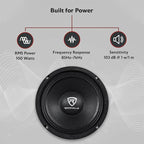 Rockville RM64PRO Midrange Car Speaker, 6.5”, 200W, 4 Ohm, Mid-Bass, Open Basket, Kevlar Cone, CEA Compliant, 90oz Magnet, Perfect for Car Audio - Image 2