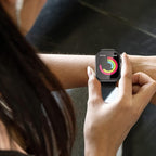 2 Pack Case with Tempered Glass Screen Protector for Apple Watch Series 9 Series 8/7 45mm,JZK Slim Guard Bumper Full Coverage Hard PC Protective Cover Thin Case for iWatch 45mm Accessories,Rose Gold - Image 6