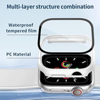 Waterproof Case for Apple Watch Series SE 3/SE 2/SE/Series 4 5 6 44mm Built-in Tempered Glass Screen Protector,[Slim Guard PC Bumper] [Touch Sensitive] Full Protective Face Cover Compatible iWatch - Image 7