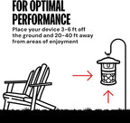 DynaTrap DT2030-GRSR Fly Traps Outdoor - Mosquito & Flying Insect Killer for 1 Acre – Kills Flies, Gnats, Wasps - Bug Zapper Alternative - Green - Image 6