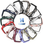 14 Pack Apple Watch Case with Tempered Glass Screen Protector for Apple Watch SE 40mm Series 6/5/4,Anotch Full Coverage Hard PC Protective Cover HD Ultra-Thin Guard Bumper for iWatch 40mm Accessories - Image 7