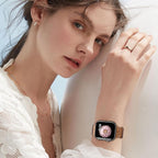 Braided Band Compatible with Apple Watch Bands 40mm 38mm 41mm 42mm 44mm 45mm 46mm 49mm, Magnetic Clasp Fabric Nylon Interlock Buckle Straps for iWatch Ultra Series 10/9/8/7/6/5/4/3/2/1/SE - Image 6