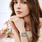 Witzon Floral Band Compatible with Apple Watch Bands For Women 40mm 41mm 38mm 42mm 44mm 45mm 46mm 49mm, Engraved Cute Flower Silicone Dressy Strap for iWatch Series 11 10 9 8 7 6 5 4 3 2 SE Ultra - Image 7