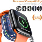 Portable Charger for Apple Watch 10,Wireless Magnetic Mini iWatch Charger 1200mAh Power Bank Travel Keychain Accessories Smart Watchs Chargers for Apple Watch 11/10/9/8/7/6/SE/5/4/3/2/1/UItra/UItra 2 - Image 3
