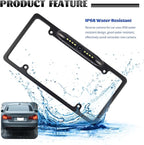 License Plate Backup Camera,170° Wide Angle License Plate Camera with LED HD Night Vision Design,Water Resistant Back up Cameras for Cars for US Licenses Plates,Cars,SUVs - Image 4