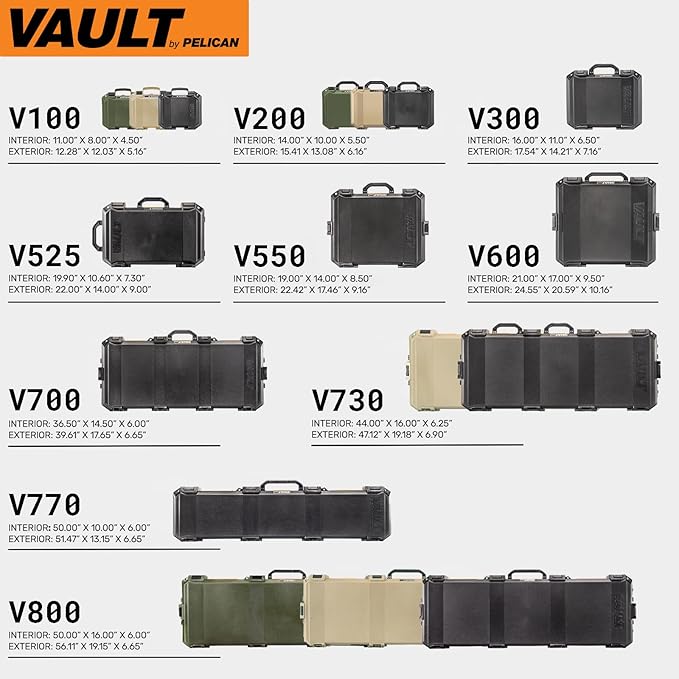 Pelican Vault V300 Hard Case (Camera, Pistol, Gear, Equipment) - Image 10