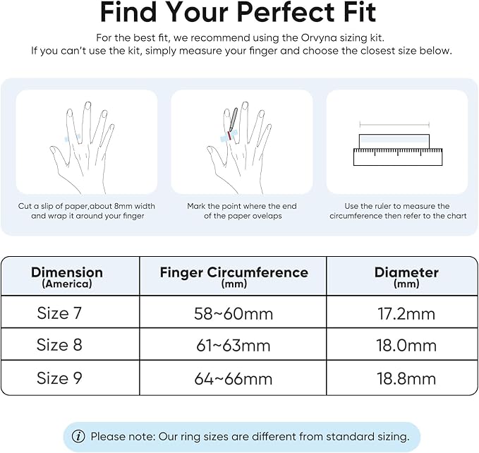 Smart Ring, Titanium Health & Fitness Tracker with Sleep, Heart Rate & SPO₂ Monitoring, Ultra-Light, 4–6 Day Battery, No Subscription, for Women & Men (Rose Gold 7) - Image 6