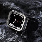 SUPLINK Stainless Steel Case and Band Compatible with Apple Watch 45mm Bands for Men, Rugged Protective Metal Apple Watch Case Cover and TPU Band for iWatch Apple Watch Series 9 8 7(Silver) - Image 8