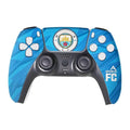 Mannchester City Custom PS-5 Controller Wireless compatible with Play-Station 5 Console by BCB Controllers | Proudly Customized in USA with Permanent HYDRO-DIP Printing (NOT JUST A SKIN) by BCB