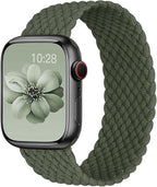 Braided Solo Loop for Apple Watch Band 40mm 42mm 41mm 38mm 44mm 46mm 45mm Ultra/3 2 49mm Men/Women,Stretchy Nylon Sport wristband Strap for iWatch Bands Series 11/10/9/8/7/6 5/4/3/SE 40 44 42 45 46 mm by DMVEIMAL