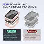 Goton Privacy Waterproof Case Compatible for Apple Watch Screen Protector 45mm Series 9/8/7, Anti Spy Face Cover Back Bumper for iWatch Accessories - Image 6