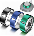 3 Pack Ring Cover Compatible with Oura Ring Gen 4/Oura Ring Gen 3 Horizon/Heritage-Size 12,Support Charging with Cover on,Anti-Scratch Ultra-Thin TPU Ring Protector for Men Women,Black+Blue+Green by Vigamen