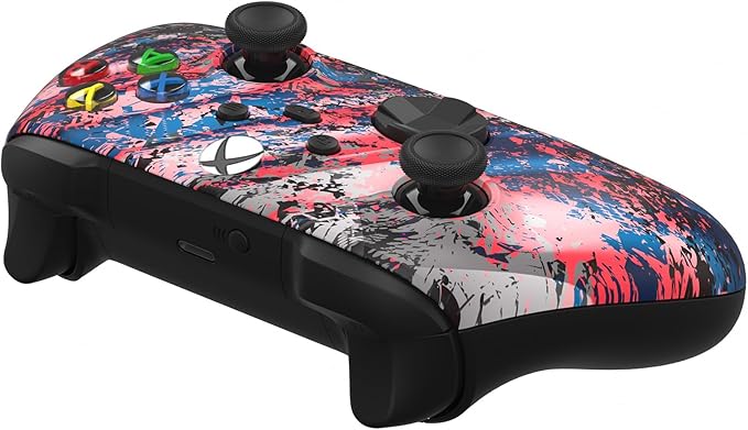 Custom Controllerzz Wireless Controller for Microsoft Xbox Series X/S & Xbox One - Custom Soft Touch Feel - Custom Series X/S Controller (X/S Glacier Burn) - Image 4