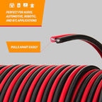 GS Power 12 Gauge Wire 100ft Oxygen Free, OFC Pure Copper Electrical 12v Low Voltage Speaker Wire Spool, 12AWG for Electric, Automotive, Trailer, Stereo, RC, Car, Home Theater, LED, Lamp Wiring - Image 3