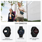 Garmin vivoactive 6 (Slate/Black) Fitness GPS Smartwatch Bundle - AMOLED Health Watch, 11-Day Battery Life, Body Battery, Music Storage with PlayBetter Screen Protectors & Portable Charger - Image 6