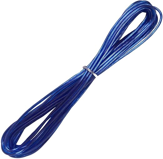 Gravity Warzone 1/0 Gauge Power Amp Kit Up to 5000 Watts Premium Elite Pro Flexible RCA Speakers Wires, 250A + 300A Fuse Included, Complete Blue DIY Hobbyist AWG Amplifier Installation Wiring - Image 5